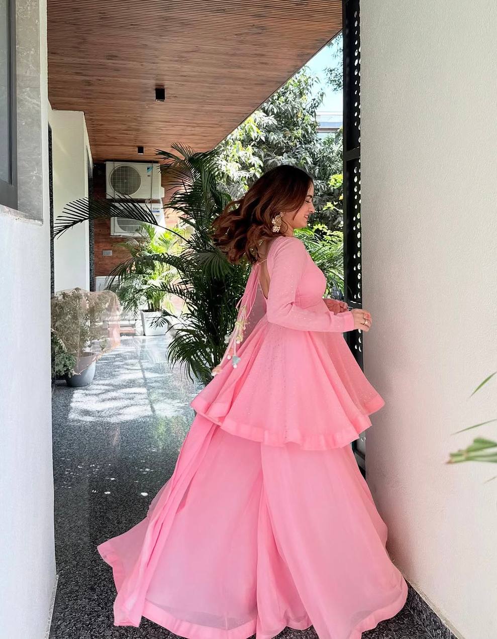 Blush Grace Anarkali Set